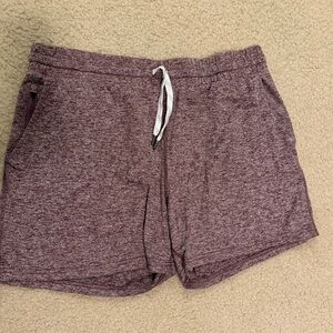 Pacific Trail Purple Heathered Shorts